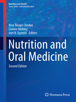 cover image of Nutrition and Oral Medicine